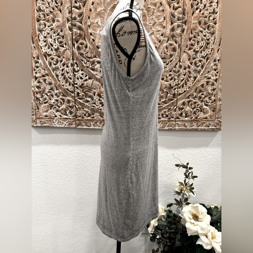 Threads 4 Thought Grey Organic Cotton, Recycled Poly Dress, w/ Modal Lining - Picture 6 of 12